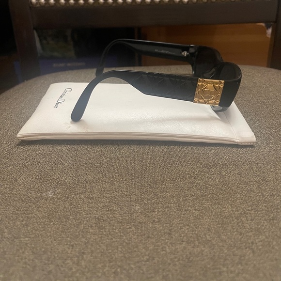 Christian Dior 2999 94F sunglasses, black frame and iconic silhouette VINTAGE - Picture 2 of 6